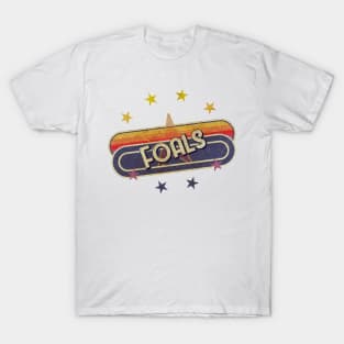 ElaCuteOfficeGirl Vintage Foals T-Shirt